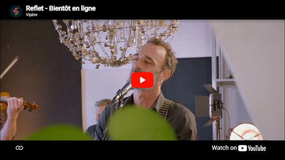 Vidéo teaser pour la sortie du clip Reflet